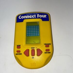 * Connect Four Electronic Handheld Game by Milton Bradley 1995